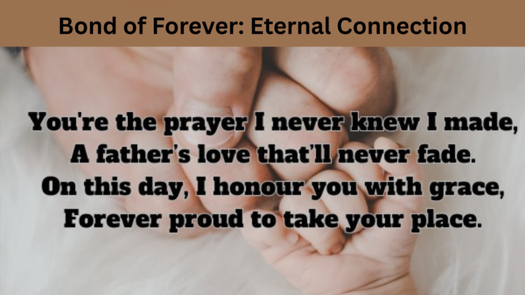 Bond of Forever Eternal Connection