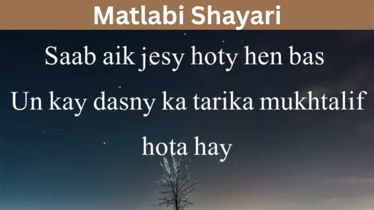 Matlabi Shayari