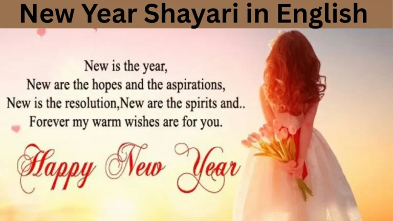 New Year Shayari in English