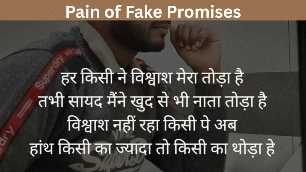 Pain of Fake Promises