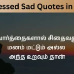 Depressed Sad Quotes in Tamil